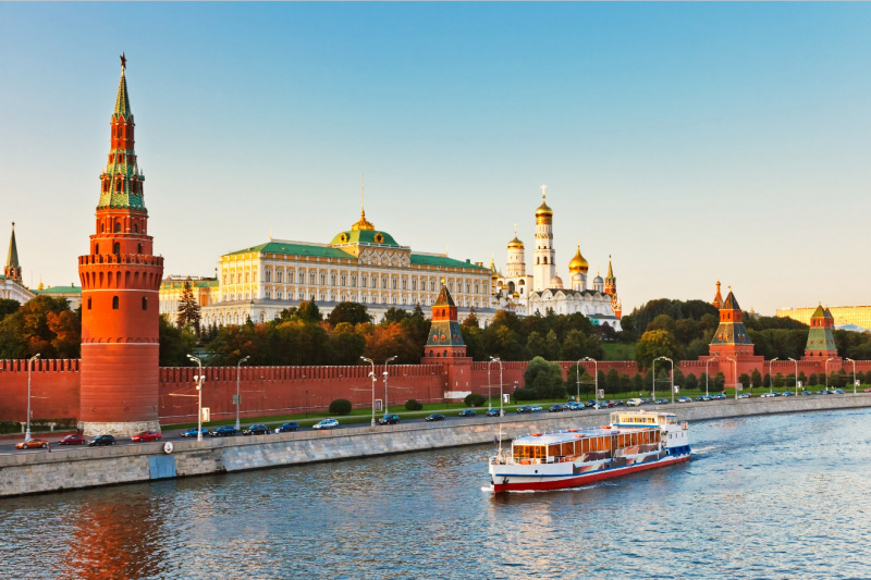 Moscow, Kremlin & Moscow river