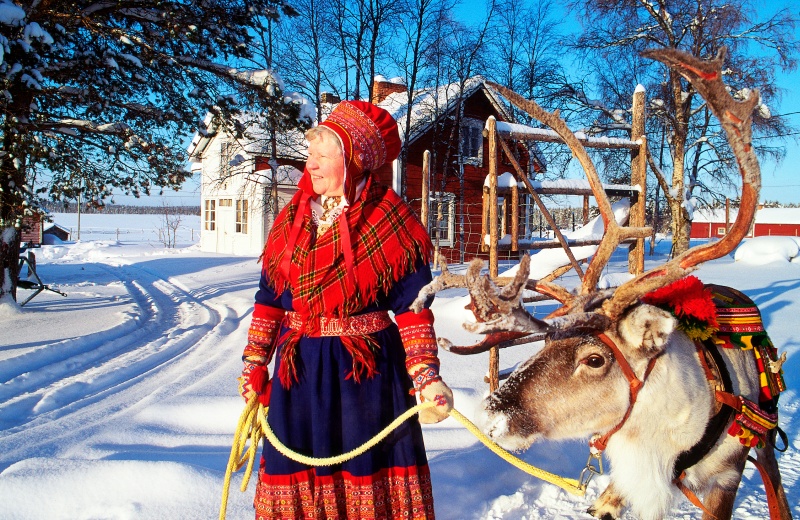 Saami village